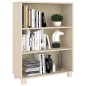 vidaXL Bücherschrank HAMAR Honigbraun 85x35x112 cm Massivholz Kiefer vidaXL Bücherschrank HAMAR Honigbraun 85x35x112 cm Massivholz Kiefer