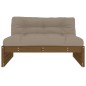 Mittelsofa Honigbraun 120x80 cm Massivholz Kiefer Mittelsofa Honigbraun 120x80 cm Massivholz Kiefer