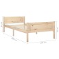 vidaXL Massivholzbett Kiefer 100x200 cm vidaXL Massivholzbett Kiefer 100x200 cm