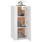 TV-Wandschrank Hochglanz-Weiß 40x34,5x80 cm TV-Wandschrank Hochglanz-Weiß 40x34,5x80 cm