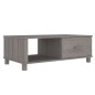 Couchtisch HAMAR Hellgrau 100x55x35 cm Massivholz Kiefer Couchtisch HAMAR Hellgrau 100x55x35 cm Massivholz Kiefer
