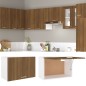 vidaXL Hängeschrank Braun Eichen-Optik 60x31x40 cm Holzwerkstoff vidaXL Hängeschrank Braun Eichen-Optik 60x31x40 cm Holzwerkstoff