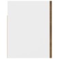 vidaXL Hängeschrank Braun Eichen-Optik 60x31x40 cm Holzwerkstoff vidaXL Hängeschrank Braun Eichen-Optik 60x31x40 cm Holzwerkstoff