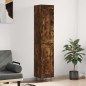 Highboard Räuchereiche 34,5x34x180 cm Holzwerkstoff Highboard Räuchereiche 34,5x34x180 cm Holzwerkstoff