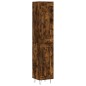 Highboard Räuchereiche 34,5x34x180 cm Holzwerkstoff Highboard Räuchereiche 34,5x34x180 cm Holzwerkstoff