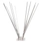 vidaXL 6-tlg. Taubenabwehr Spikes-Set Edelstahl 3 m 4-reihig vidaXL 6-tlg. Taubenabwehr Spikes-Set Edelstahl 3 m 4-reihig