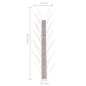 vidaXL 6-tlg. Taubenabwehr Spikes-Set Edelstahl 3 m 4-reihig vidaXL 6-tlg. Taubenabwehr Spikes-Set Edelstahl 3 m 4-reihig