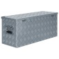 Aluminiumkiste 90,5×35×40 cm Silbern Aluminiumkiste 90,5×35×40 cm Silbern