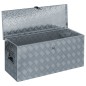 Aluminiumkiste 90,5×35×40 cm Silbern Aluminiumkiste 90,5×35×40 cm Silbern