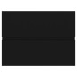 Waschbeckenunterschrank Schwarz 60x38,5x45 cm Holzwerkstoff Waschbeckenunterschrank Schwarz 60x38,5x45 cm Holzwerkstoff