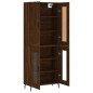 Highboard Braun Eichen-Optik 69,5x34x180 cm Holzwerkstoff Highboard Braun Eichen-Optik 69,5x34x180 cm Holzwerkstoff