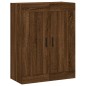 Highboard Braun Eichen-Optik 69,5x34x180 cm Holzwerkstoff Highboard Braun Eichen-Optik 69,5x34x180 cm Holzwerkstoff