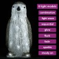 vidaXL LED-Weihnachtsfigur Pinguin Acryl Indoor und Outdoor 30 cm vidaXL LED-Weihnachtsfigur Pinguin Acryl Indoor und Outdoor 30 cm