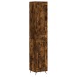 Highboard Räuchereiche 34,5x34x180 cm Holzwerkstoff Highboard Räuchereiche 34,5x34x180 cm Holzwerkstoff