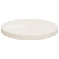 Tischplatte Weiß Ø30x2,5 cm Massivholz Kiefer Tischplatte Weiß Ø30x2,5 cm Massivholz Kiefer
