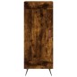 Highboard Räuchereiche 34,5x34x180 cm Holzwerkstoff Highboard Räuchereiche 34,5x34x180 cm Holzwerkstoff