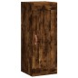 Highboard Räuchereiche 34,5x34x180 cm Holzwerkstoff Highboard Räuchereiche 34,5x34x180 cm Holzwerkstoff