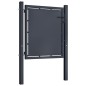 Gartentor Stahl 100×100 cm Anthrazit Gartentor Stahl 100×100 cm Anthrazit