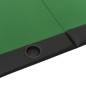 Pokertisch Klappbar 10 Spieler Grün 206x106x75 cm Pokertisch Klappbar 10 Spieler Grün 206x106x75 cm