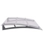 Haustürvordach Sibern und Transparent 120×90 cm Polycarbonat Haustürvordach Sibern und Transparent 120×90 cm Polycarbonat