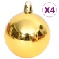 108-tlg. Weihnachtskugel-Set Golden und Rot 108-tlg. Weihnachtskugel-Set Golden und Rot