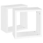 Würfelregale 2 Stk. Weiß 30x15x30 cm Würfelregale 2 Stk. Weiß 30x15x30 cm