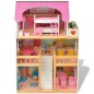 3-Stöckiges Puppenhaus Holz 60 x 30 x 90 cm 3-Stöckiges Puppenhaus Holz 60 x 30 x 90 cm