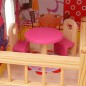 3-Stöckiges Puppenhaus Holz 60 x 30 x 90 cm 3-Stöckiges Puppenhaus Holz 60 x 30 x 90 cm