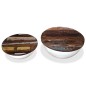 vidaXL Couchtisch-Set 2tlg. Altholz Massiv Weiß Schüsselform vidaXL Couchtisch-Set 2tlg. Altholz Massiv Weiß Schüsselform