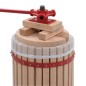 Obst- und Weinpresse mit Stoffbeutel 24 L Eichenholz Obst- und Weinpresse mit Stoffbeutel 24 L Eichenholz