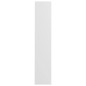 Wand-Schuhschrank Weiß 80x18x90 cm Holzwerkstoff Wand-Schuhschrank Weiß 80x18x90 cm Holzwerkstoff