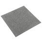 Teppichfliesen 20 Stk. 5 m² 50x50 cm Grau Teppichfliesen 20 Stk. 5 m² 50x50 cm Grau