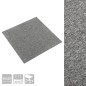 Teppichfliesen 20 Stk. 5 m² 50x50 cm Grau Teppichfliesen 20 Stk. 5 m² 50x50 cm Grau