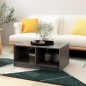 Couchtisch Grau 75x50x33,5 cm Massivholz Kiefer Couchtisch Grau 75x50x33,5 cm Massivholz Kiefer