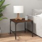 Beistelltische 2 Stk. Braun Eiche 40x40x35 cm Holzwerkstoff Beistelltische 2 Stk. Braun Eiche 40x40x35 cm Holzwerkstoff