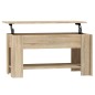 vidaXL Couchtisch Sonoma-Eiche 101x49x52 cm Holzwerkstoff vidaXL Couchtisch Sonoma-Eiche 101x49x52 cm Holzwerkstoff