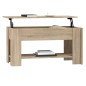 vidaXL Couchtisch Sonoma-Eiche 101x49x52 cm Holzwerkstoff vidaXL Couchtisch Sonoma-Eiche 101x49x52 cm Holzwerkstoff