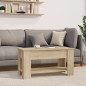 vidaXL Couchtisch Sonoma-Eiche 101x49x52 cm Holzwerkstoff vidaXL Couchtisch Sonoma-Eiche 101x49x52 cm Holzwerkstoff