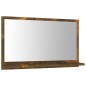 vidaXL Badspiegel Räuchereiche 60x10,5x37 cm Holzwerkstoff vidaXL Badspiegel Räuchereiche 60x10,5x37 cm Holzwerkstoff