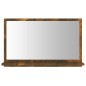 vidaXL Badspiegel Räuchereiche 60x10,5x37 cm Holzwerkstoff vidaXL Badspiegel Räuchereiche 60x10,5x37 cm Holzwerkstoff
