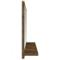 vidaXL Badspiegel Räuchereiche 60x10,5x37 cm Holzwerkstoff vidaXL Badspiegel Räuchereiche 60x10,5x37 cm Holzwerkstoff
