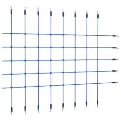 vidaXL Kletternetz 200x150 cm Blau