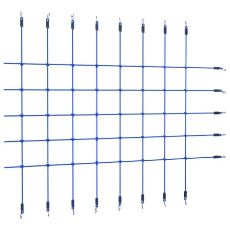 vidaXL Kletternetz 200x150 cm Blau
