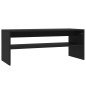 vidaXL Couchtisch Schwarz 100x40x40 cm Holzwerkstoff vidaXL Couchtisch Schwarz 100x40x40 cm Holzwerkstoff