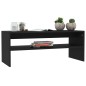 vidaXL Couchtisch Schwarz 100x40x40 cm Holzwerkstoff vidaXL Couchtisch Schwarz 100x40x40 cm Holzwerkstoff