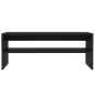 vidaXL Couchtisch Schwarz 100x40x40 cm Holzwerkstoff vidaXL Couchtisch Schwarz 100x40x40 cm Holzwerkstoff