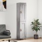 Highboard Grau Sonoma 34,5x34x180 cm Holzwerkstoff Highboard Grau Sonoma 34,5x34x180 cm Holzwerkstoff