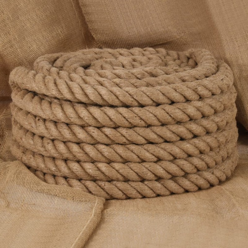 Juteseil 25 m Länge 40 mm Stärke Juteseil 25 m Länge 40 mm Stärke