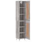 Highboard Grau Sonoma 34,5x34x180 cm Holzwerkstoff Highboard Grau Sonoma 34,5x34x180 cm Holzwerkstoff