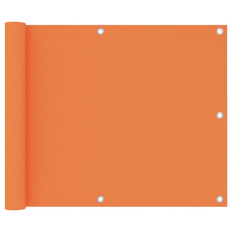 Balkon-Sichtschutz Orange 75x500 cm Oxford-Gewebe Balkon-Sichtschutz Orange 75x500 cm Oxford-Gewebe